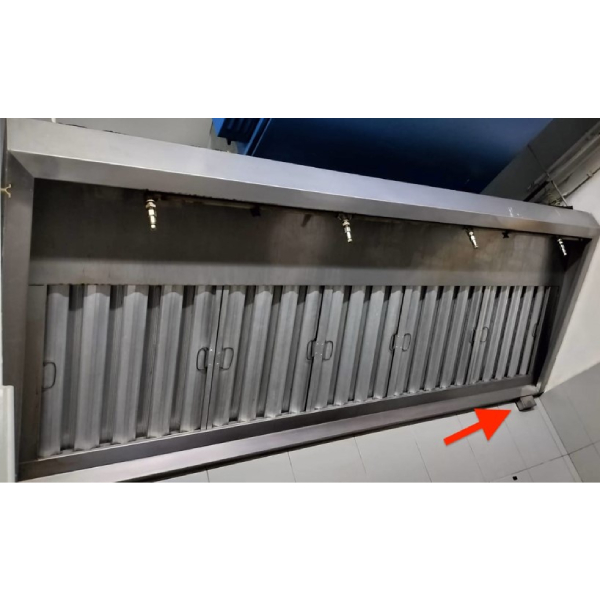 Kitchen Exhaust Hood Aluminum Grease Drip Cup Yasoda Evershine IND